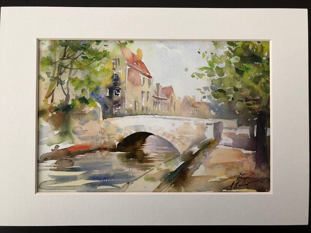 The oldest bridge of Bruges